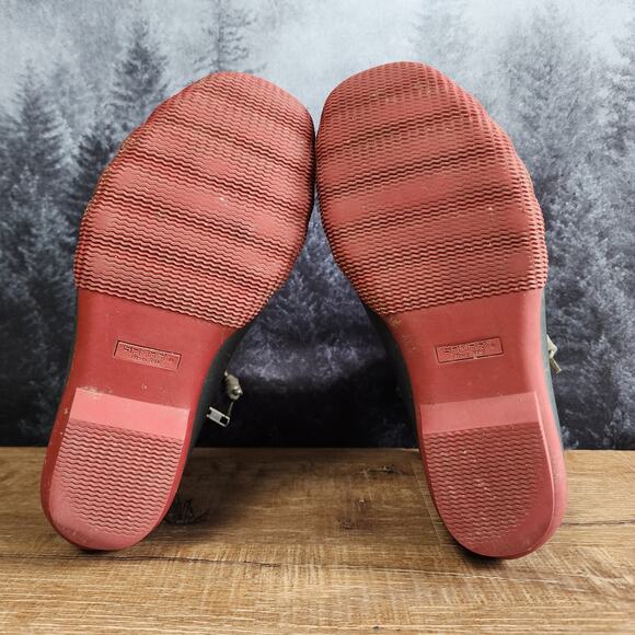 Sperry Plaid Fleece Ducks Rain Boots | Women's 7M - Picture 10 of 12